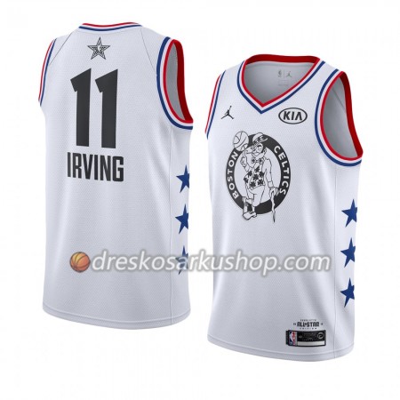 Muški NBA Dres Boston Celtics Kyrie Irving 11 2019 All-Star Jordan Brand Bijela Swingman